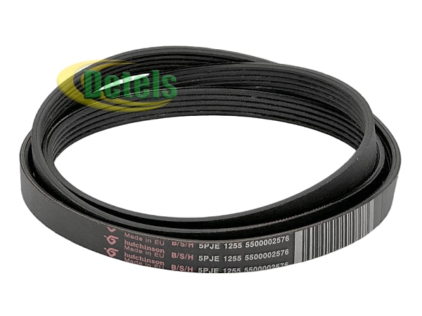 Ремінь Hutchinson B/S/H 5PJE 1255 5500002576 для пральної машини Bosch, Siemens (00439490)